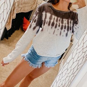 Boutique tie dye sweatshirt